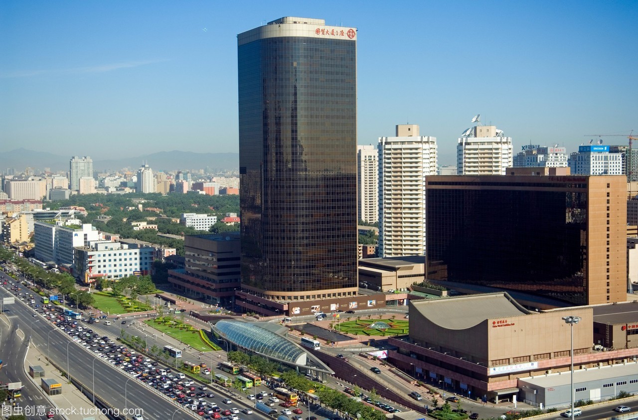 中國(guó)世界貿(mào)易中心位于北京市中心商務(wù)區(qū)